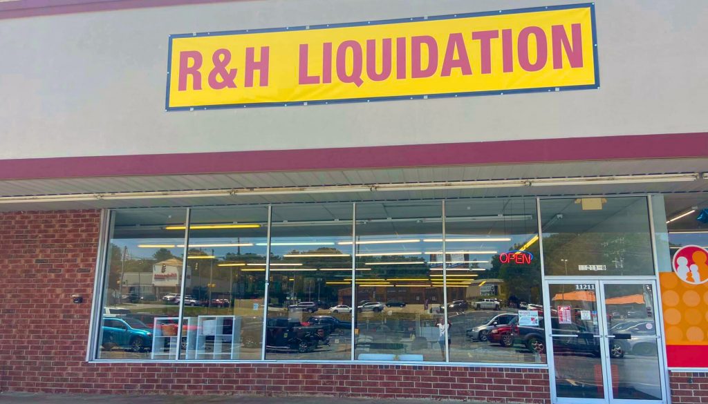 R&H Liquidation storefront